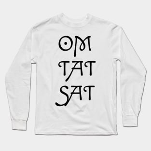 Om Tat Sat Long Sleeve T-Shirt